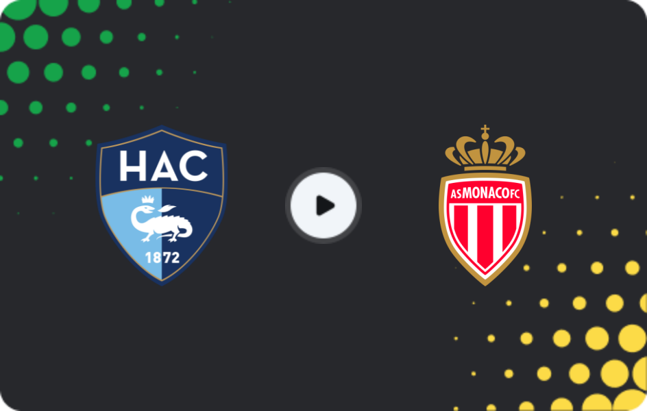 Where to watch Le Havre — Monaco, Ligue 1, 24.01.2026