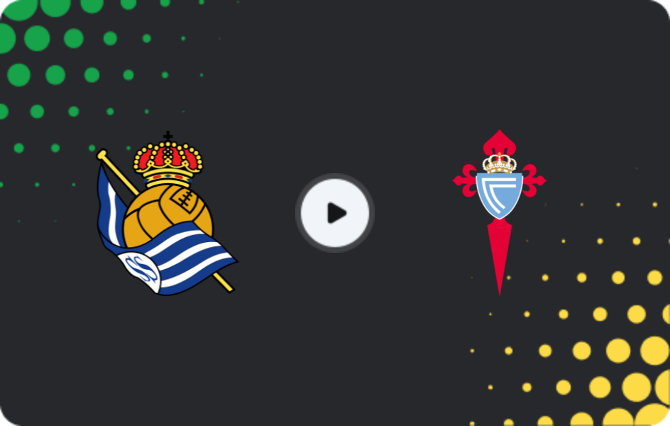 Where to watch Real Sociedad — Celta, La Liga, 25.01.2026