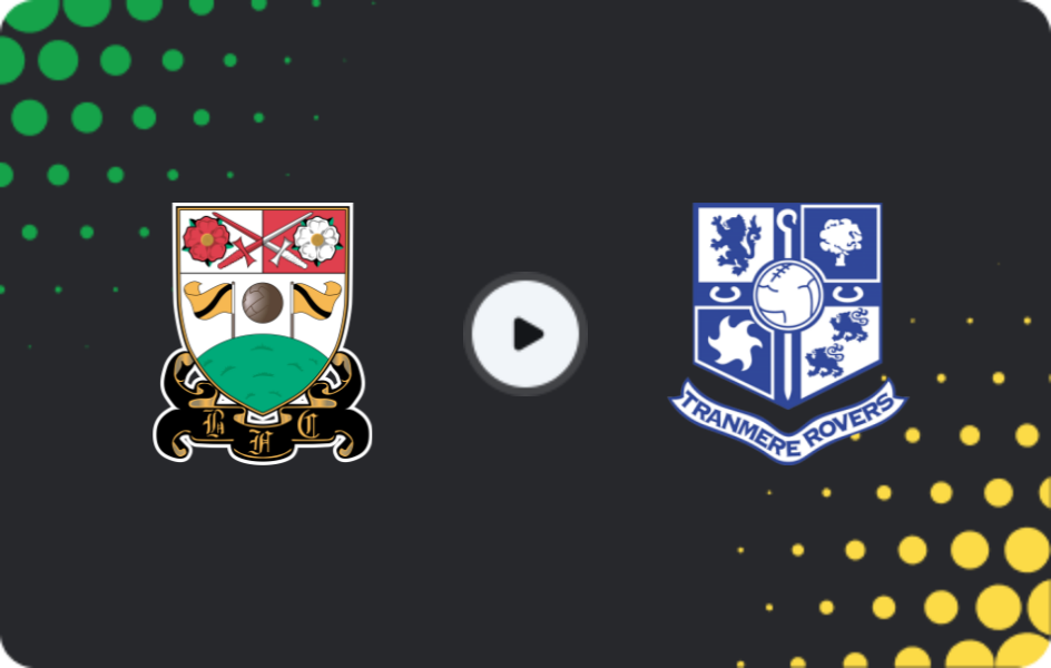 Where to watch Barnet — Tranmere, League Two, 27.01.2026
