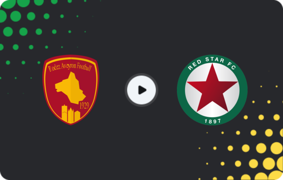 Where to watch Rodez — Red Star, Ligue 2, 30.01.2026
