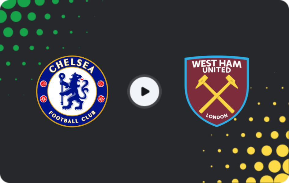 Where to watch Chelsea — West Ham, Premier League, 31.01.2026