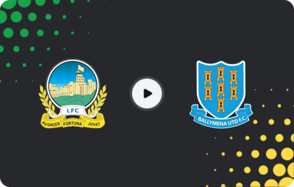 Where to watch Linfield — Ballymena United, Premiership, 31.01.2026