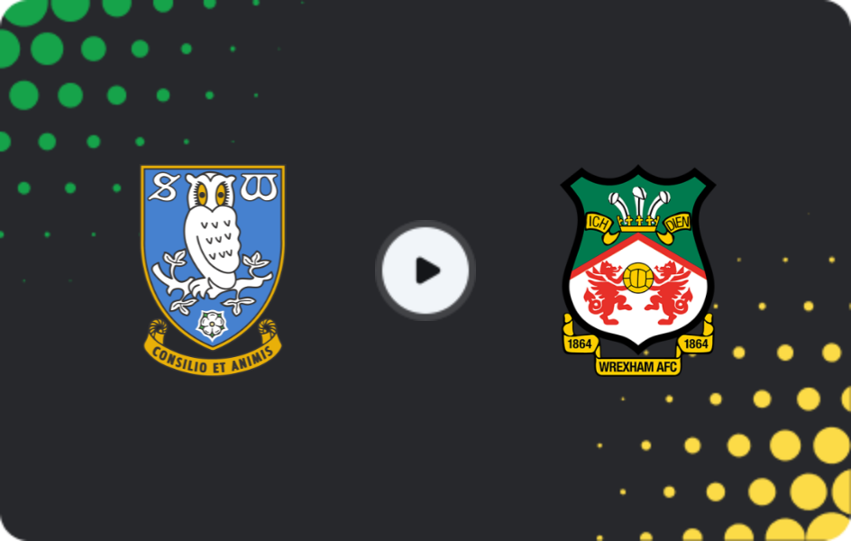 Where to watch Sheffield Wednesday — Wrexham, Championship, 31.01.2026