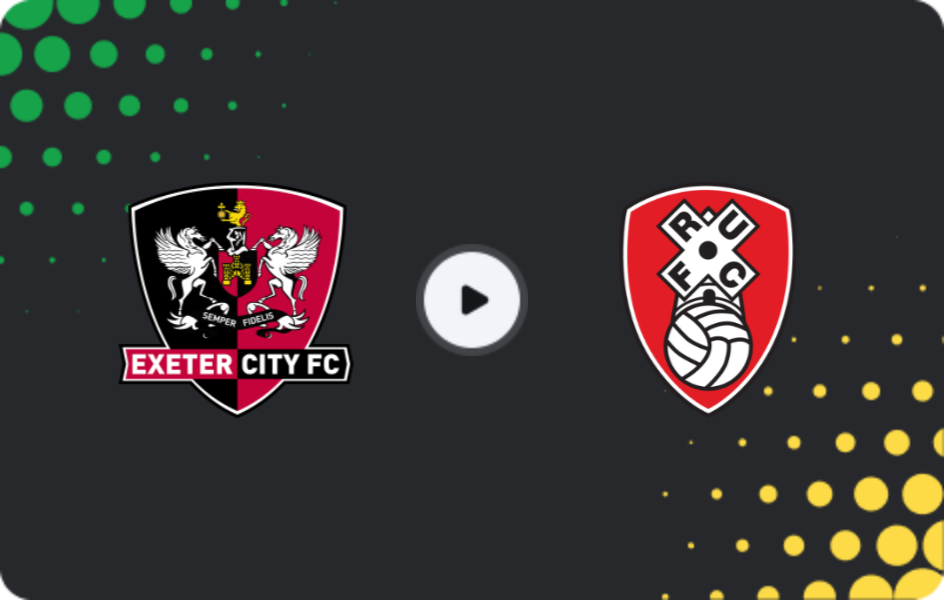 Where to watch Exeter City — Rotherham, League One, 31.01.2026