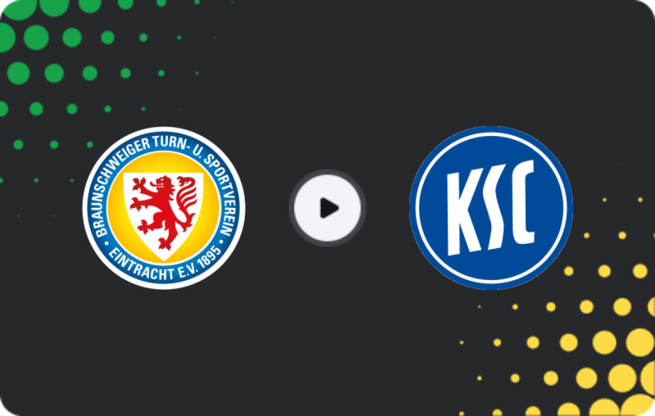 Where to watch Eintracht Braunschweig — Karlsruher, 2. Bundesliga, 01.02.2026