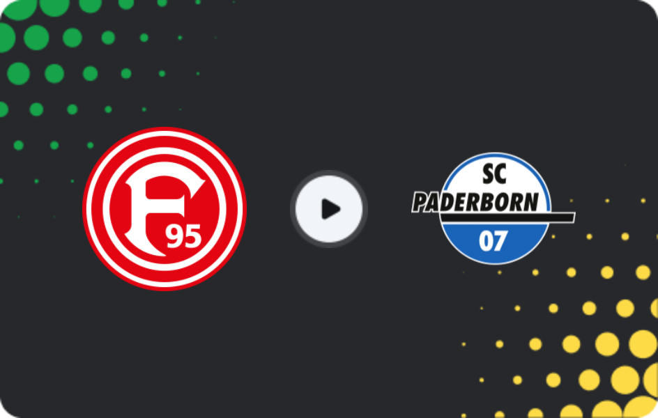 Where to watch Fortuna Düsseldorf — Paderborn 07, 2. Bundesliga, 01.02.2026
