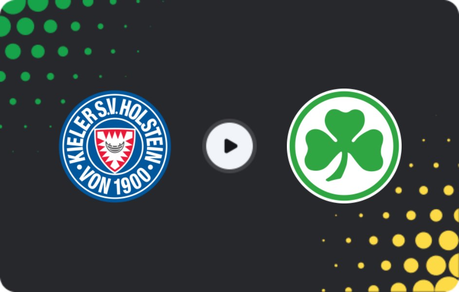 Where to watch Holstein Kiel — Greuther Fürth, 2. Bundesliga, 01.02.2026