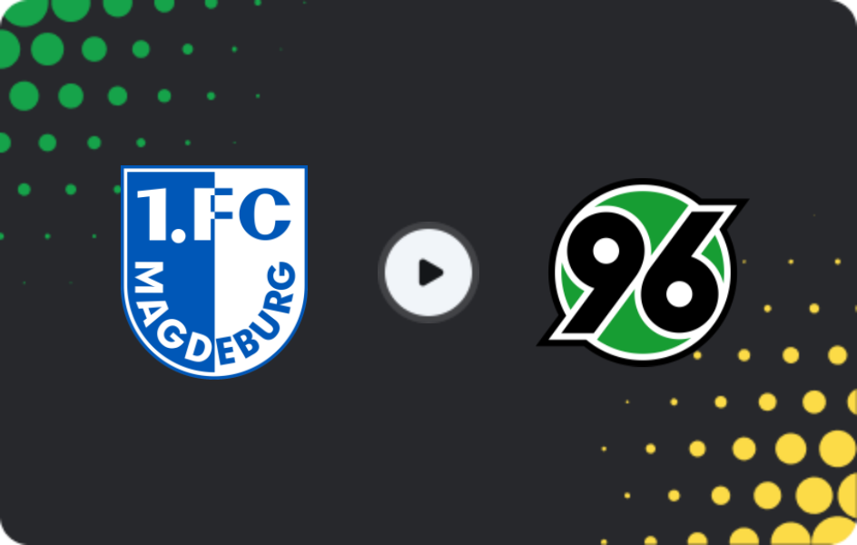 Where to watch Magdeburg — Hannover, 2. Bundesliga, 01.02.2026