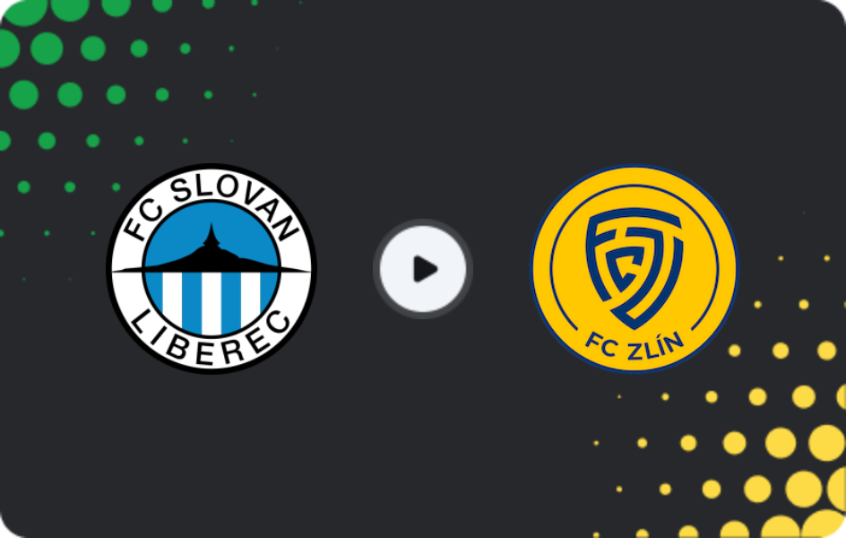 Where to watch Slovan Liberec — Zlin, First Liga, 01.02.2026