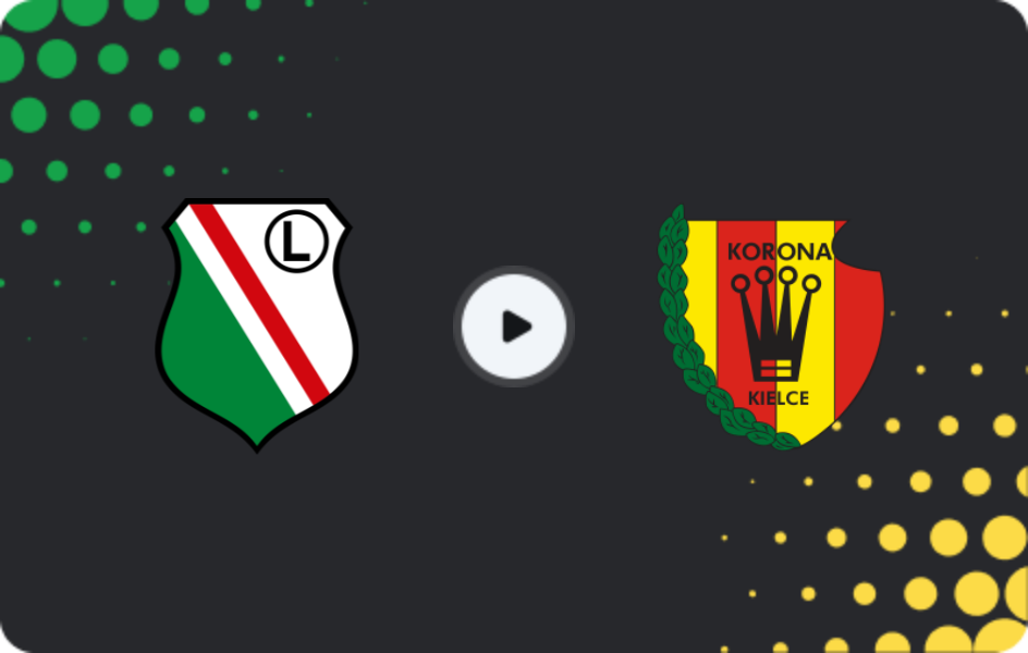 Where to watch Legia Warszawa — Korona Kielce, Ekstraklasa, 31.01.2026