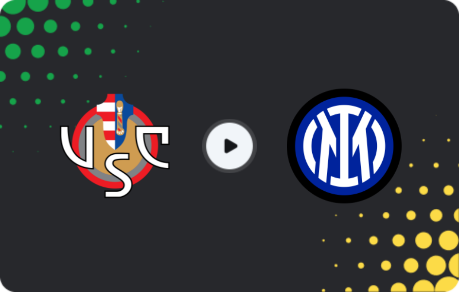 Where to watch Cremonese — Inter, Serie A, 01.02.2026