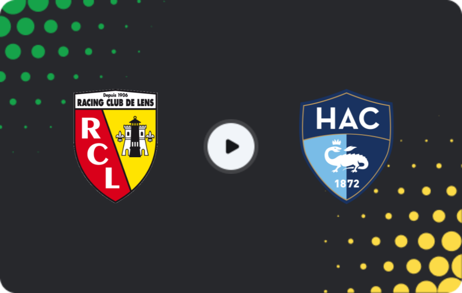 Where to watch Lens — Le Havre, Ligue 1, 30.01.2026