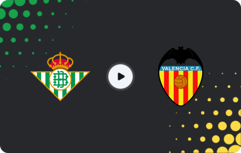 Where to watch Real Betis — Valencia, La Liga, 01.02.2026