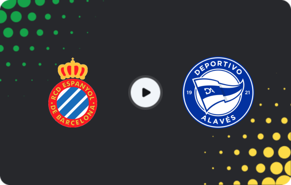 Where to watch Espanyol — Alaves, La Liga, 01.02.2026