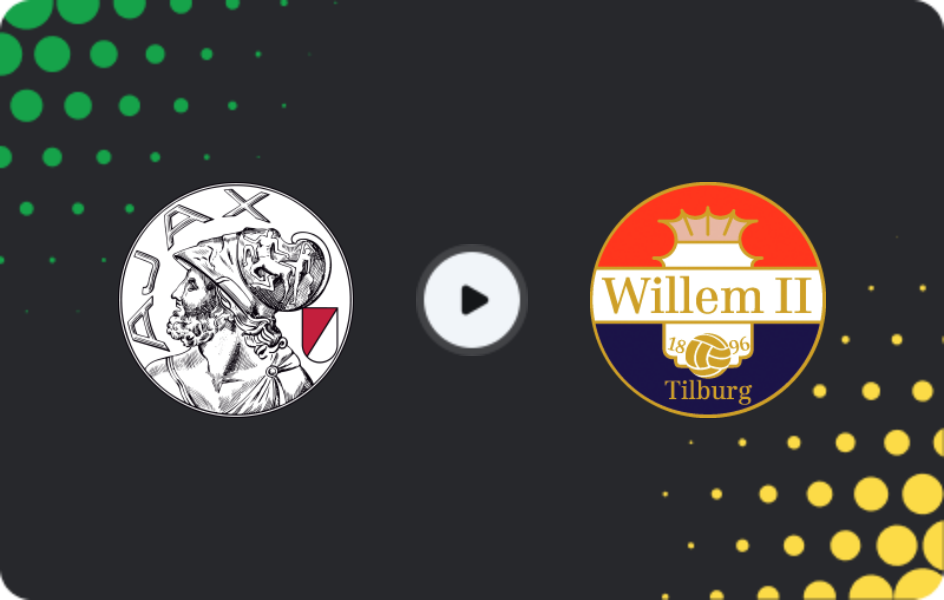 Where to watch Jong Ajax — Willem II, Eerste Divisie, 02.02.2026