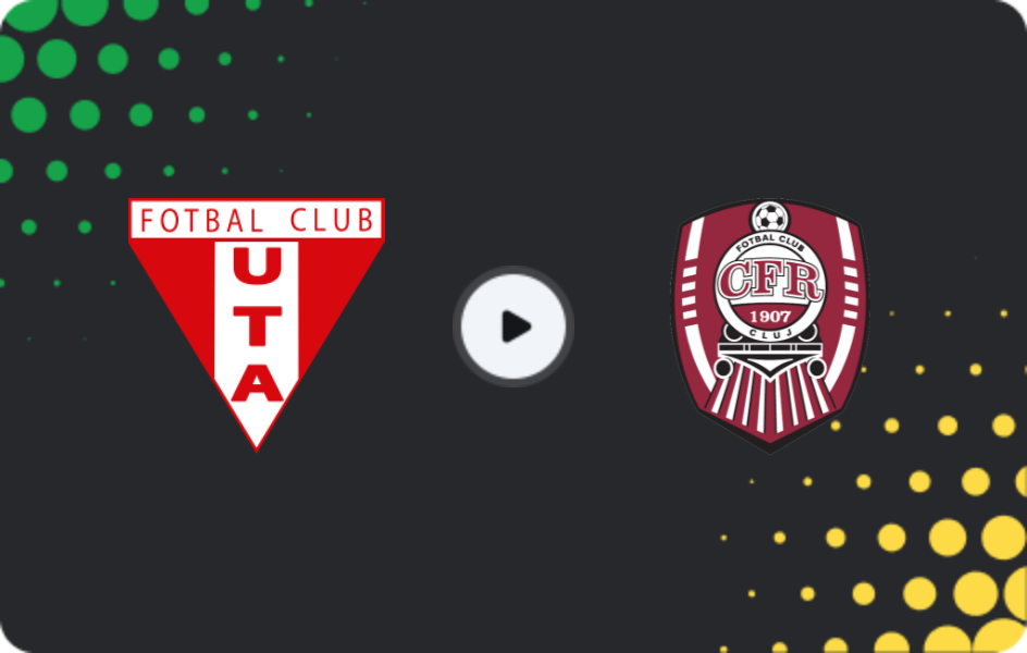 Where to watch UTA Arad — CFR Cluj, Liga I, 04.02.2026