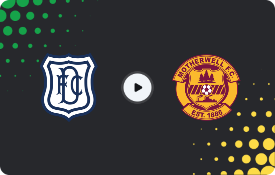 Where to watch Dundee FC — Motherwell, Premiership, 04.02.2026