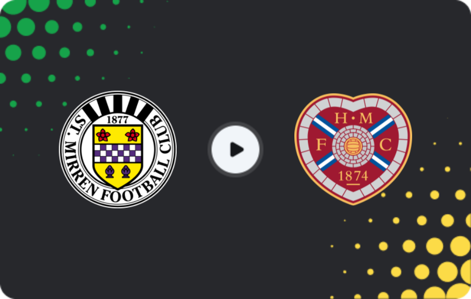Where to watch St. Mirren — Hearts, Premiership, 03.02.2026