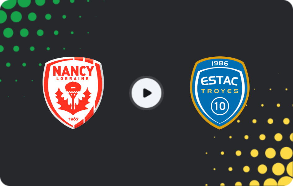 Where to watch Nancy — Troyes, Ligue 2, 06.02.2026