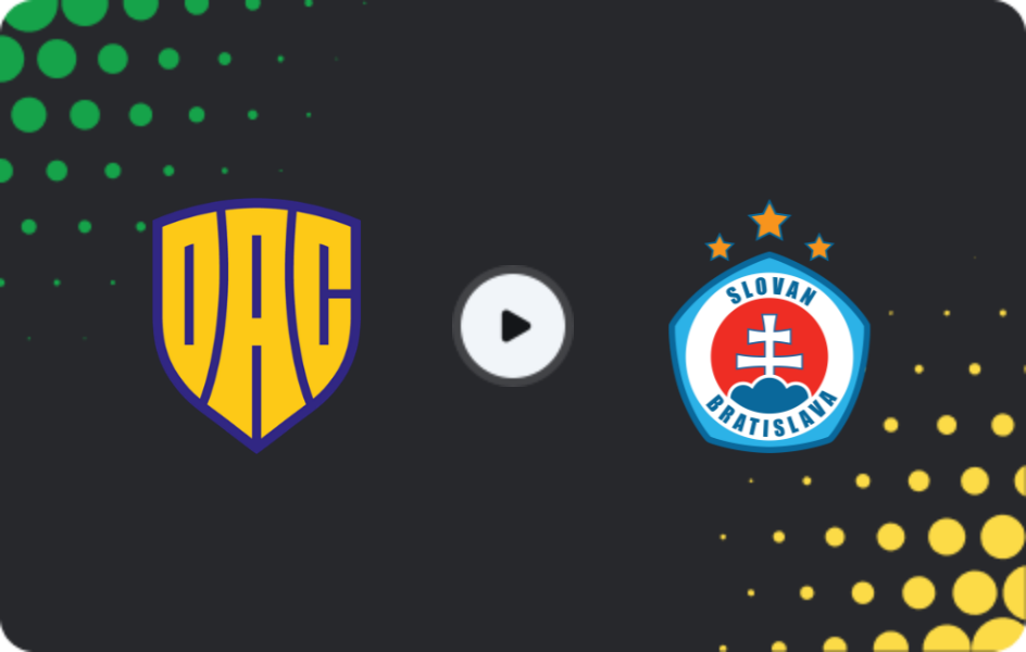 Where to watch DAC 1904 — Slovan Bratislava, Super Liga, 07.02.2026