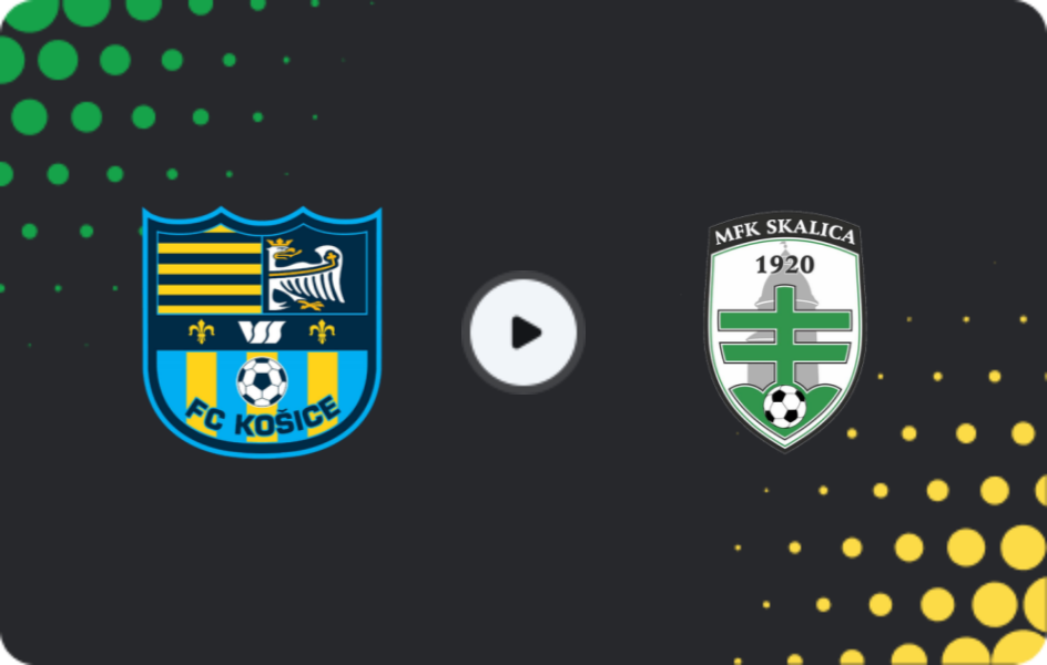 Where to watch FK Košice — Skalica, Super Liga, 07.02.2026