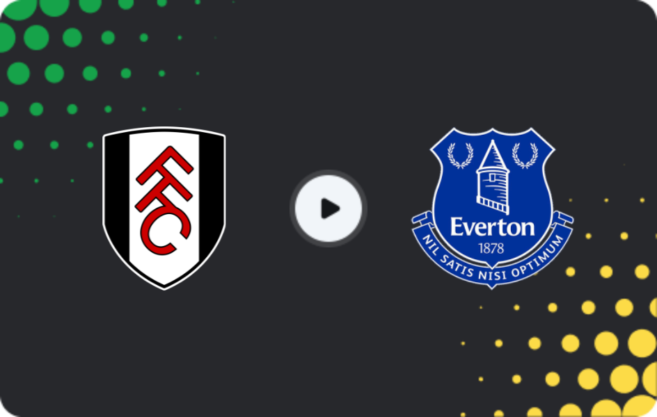 Where to watch Fulham — Everton, Premier League, 07.02.2026