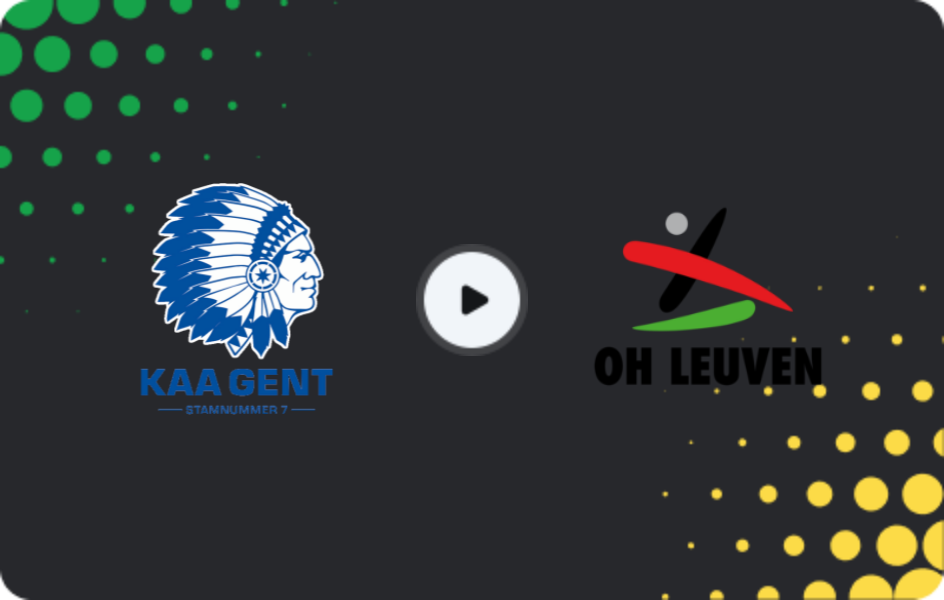 Where to watch Gent — OH Leuven, Jupiler Pro League, 07.02.2026