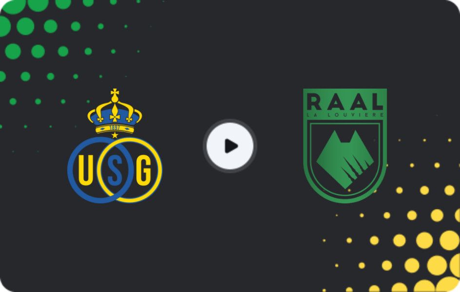 Where to watch Union Saint-Gilloise — RAAL La Louvière, Jupiler Pro League, 07.02.2026