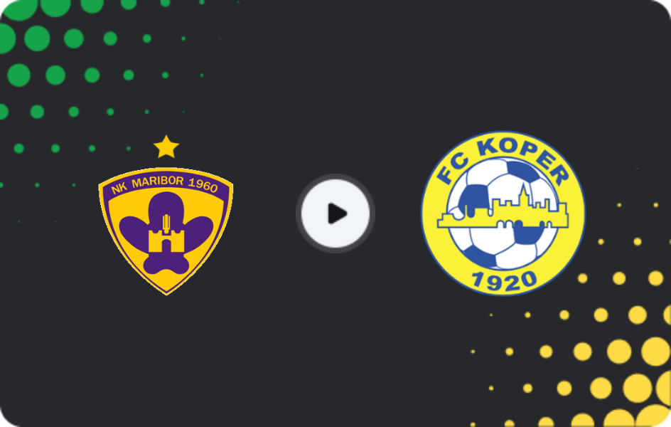 Where to watch Maribor — Koper, PrvaLiga, 07.02.2026