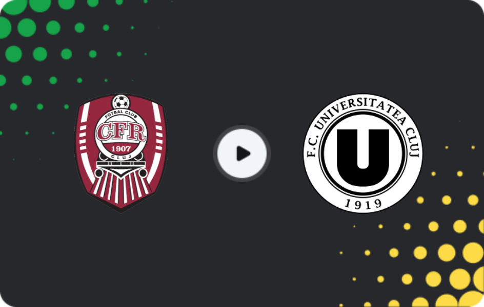 Where to watch CFR Cluj — Universitatea Cluj, Liga I, 07.02.2026