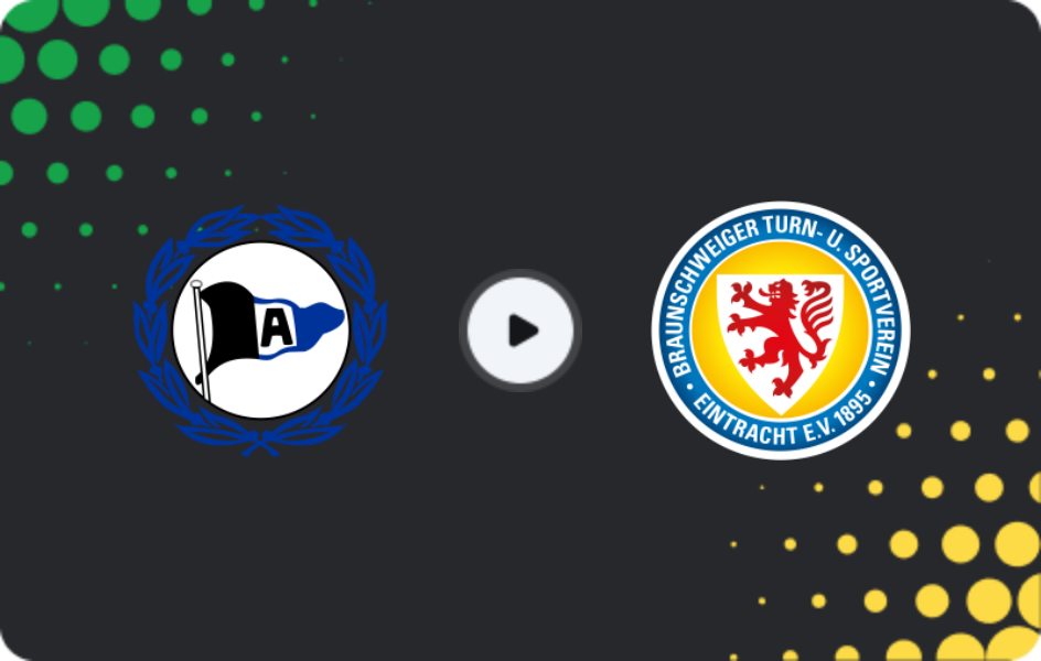Where to watch Arminia Bielefeld — Eintracht Braunschweig, 2. Bundesliga, 08.02.2026