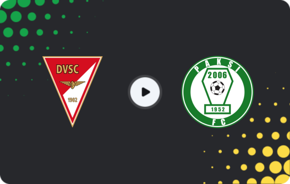 Where to watch Debrecen — Paks, NB I, 07.02.2026