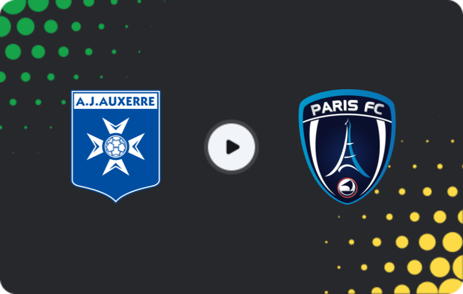 Where to watch Auxerre — Paris FC, Ligue 1, 08.02.2026
