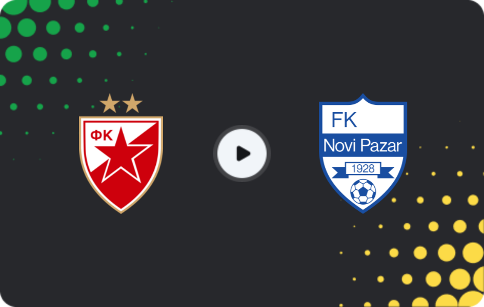 Where to watch Crvena Zvezda — Novi Pazar, Super Liga, 07.02.2026