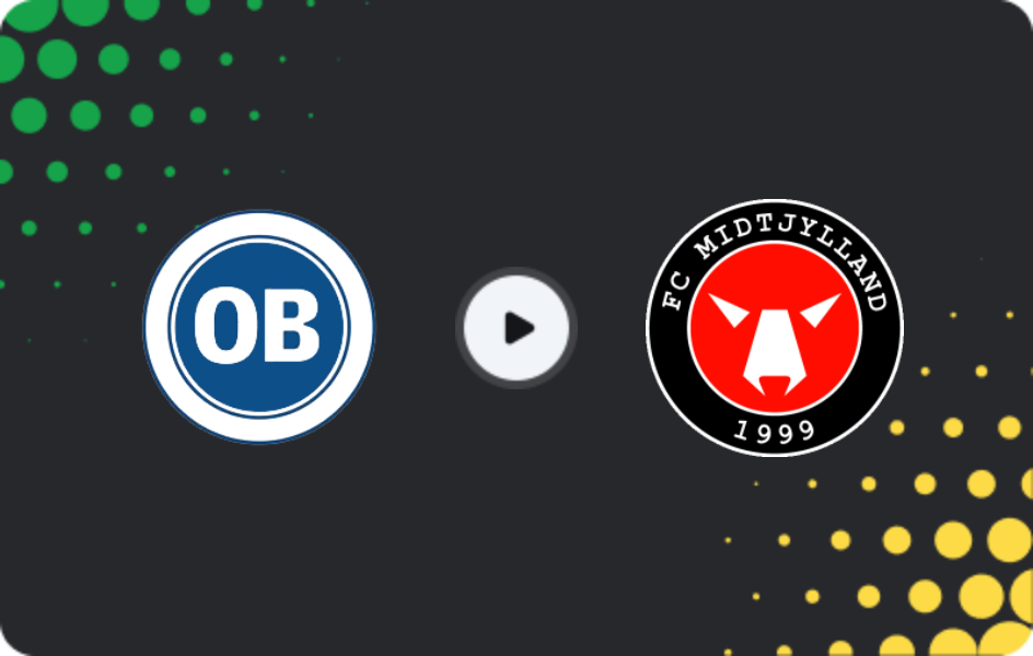 Where to watch Odense — Midtjylland, Superliga, 15.02.2026