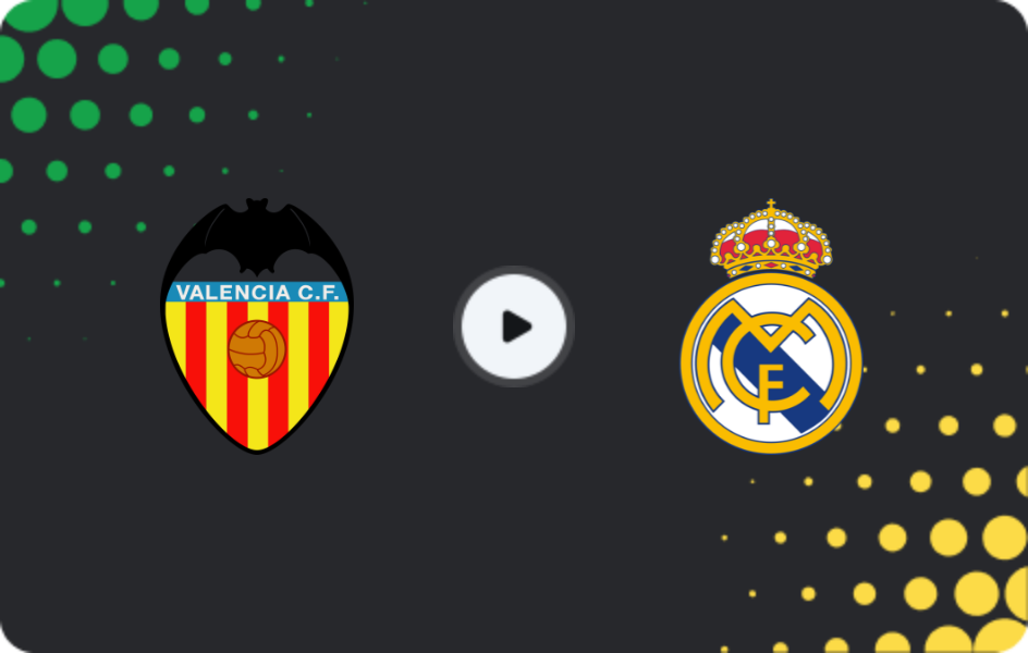 Where to watch Valencia — Real Madrid, La Liga, 08.02.2026