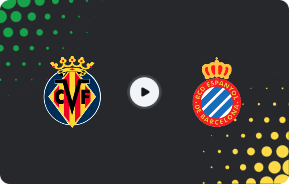 Where to watch Villarreal — Espanyol, La Liga, 08.02.2026