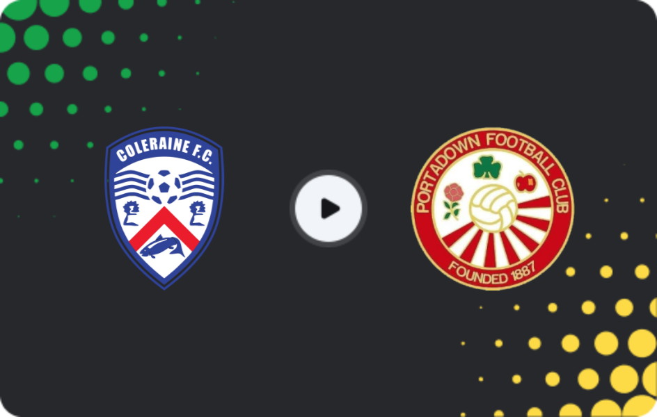 Where to watch Coleraine FC — Portadown, Premiership, 10.02.2026
