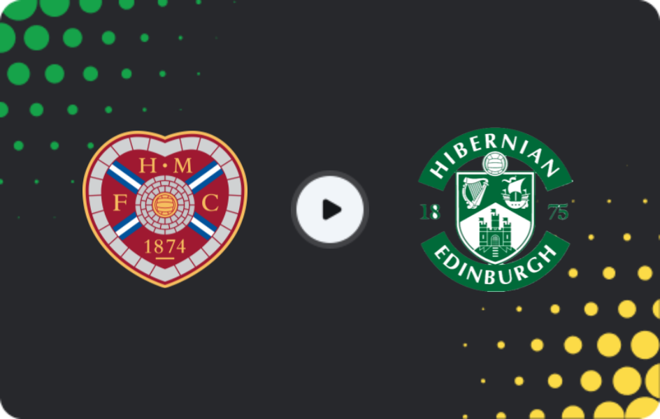 Where to watch Hearts — Hibernian, Premiership, 10.02.2026
