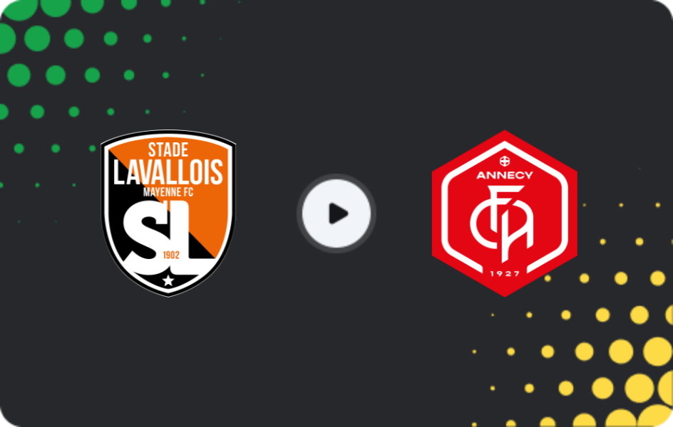 Where to watch Laval — Annecy, Ligue 2, 13.02.2026