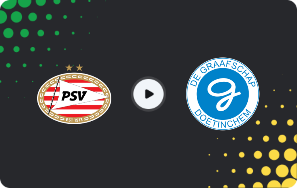 Where to watch Jong PSV — De Graafschap, Eerste Divisie, 13.02.2026