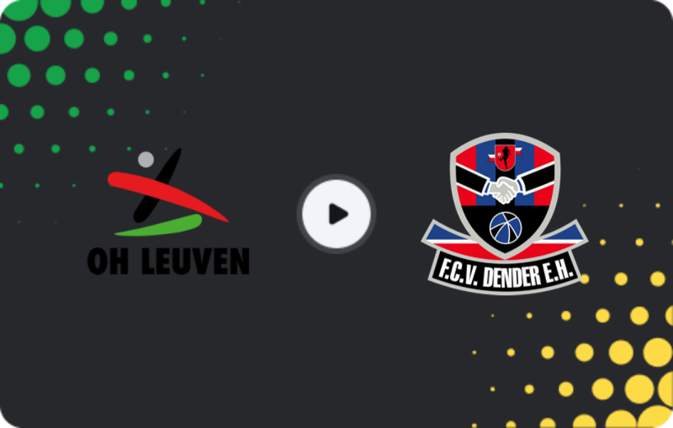 Where to watch OH Leuven — Dender, Jupiler Pro League, 14.02.2026