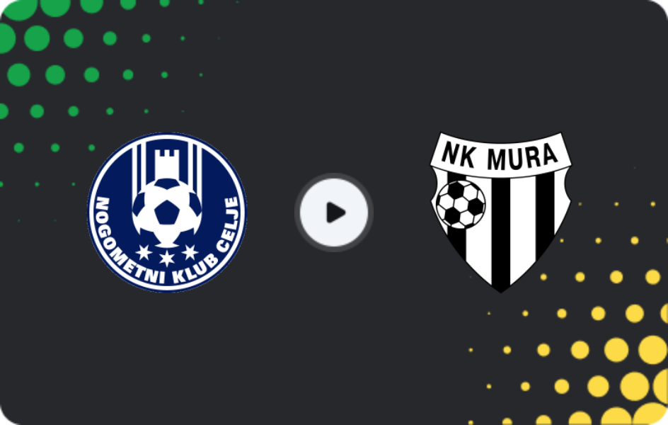 Where to watch Celje — Mura, PrvaLiga, 14.02.2026
