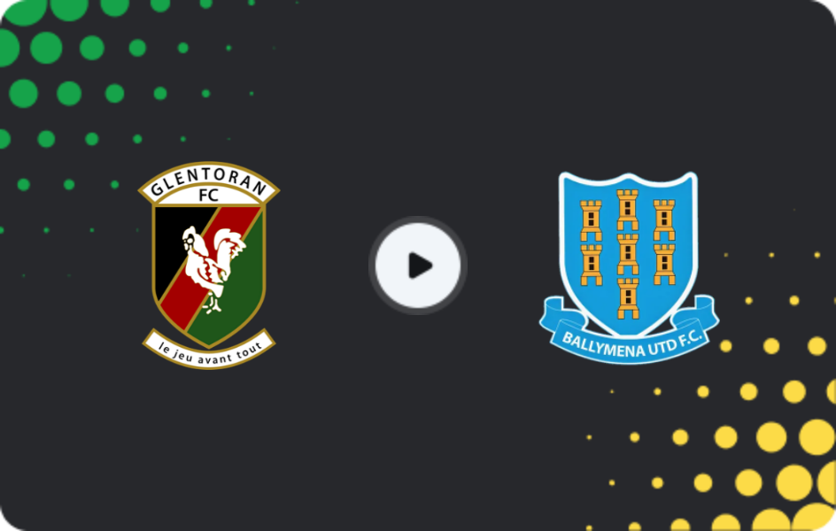 Where to watch Glentoran — Ballymena United, Premiership, 14.02.2026