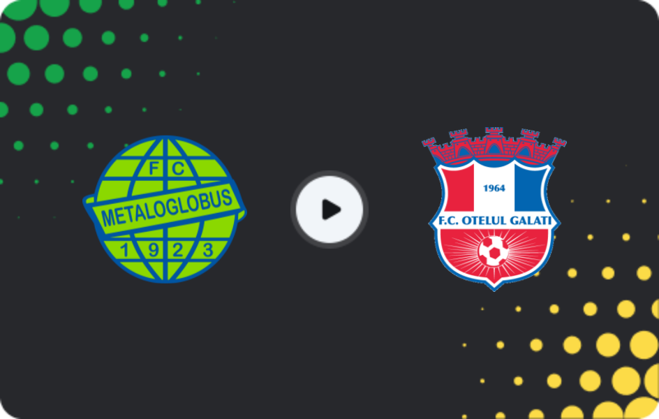Where to watch Metaloglobus — Oţelul, Liga I, 14.02.2026