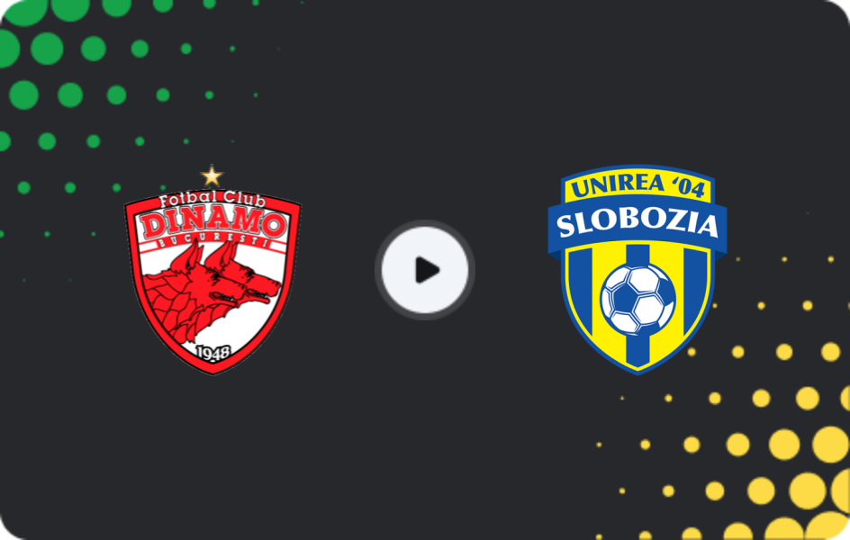 Where to watch Dinamo Bucuresti — Unirea Slobozia, Liga I, 14.02.2026