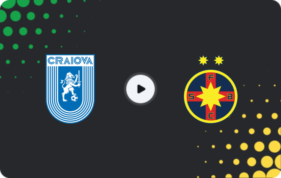 Where to watch Universitatea Craiova — FCSB, Liga I, 14.02.2026
