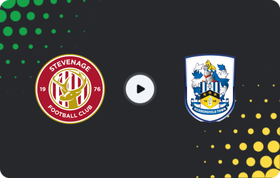 Where to watch Stevenage — Huddersfield, League One, 14.02.2026