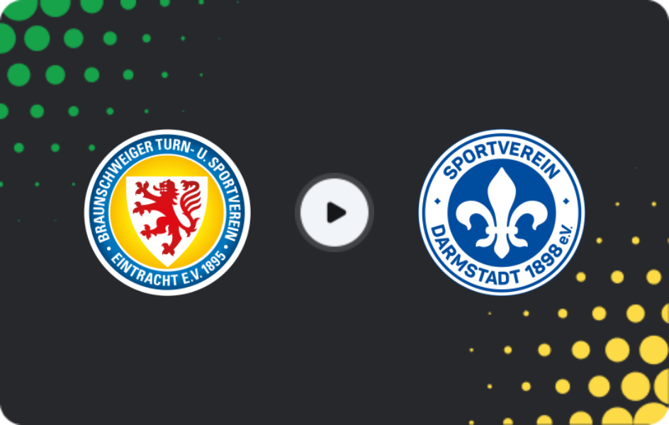 Where to watch Eintracht Braunschweig — Darmstadt, 2. Bundesliga, 14.02.2026