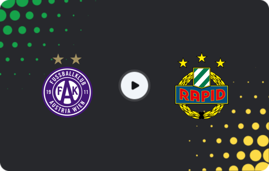 Where to watch Austria Vienna — Rapid Vienna, Bundesliga, 14.02.2026